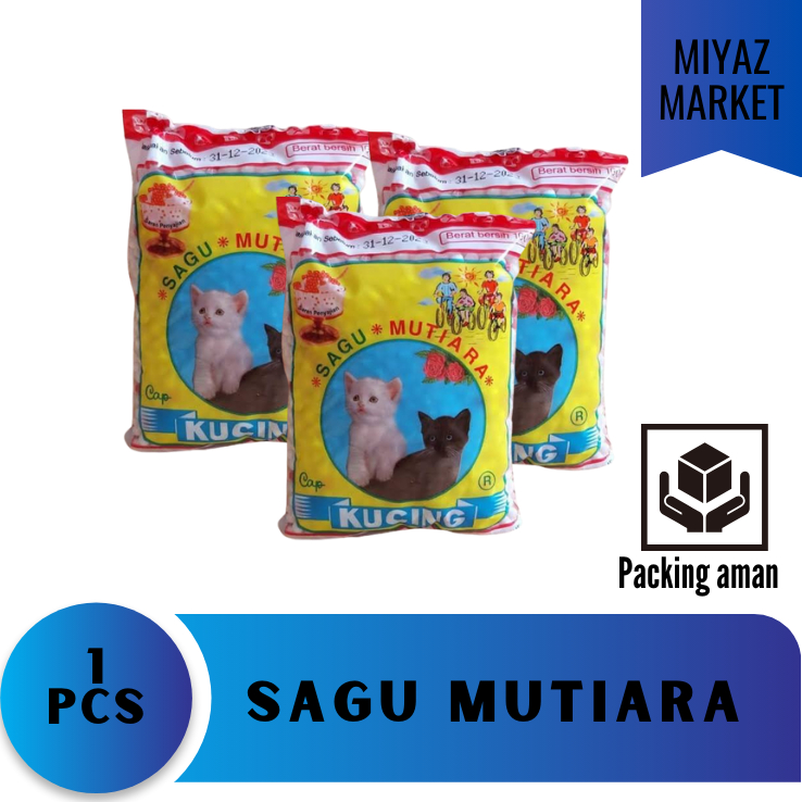 

❤MIYAZMARKET❤ Sagu Mutiara Cap Kucing / Bahan Es Campur / Mutiara Cap Kucing