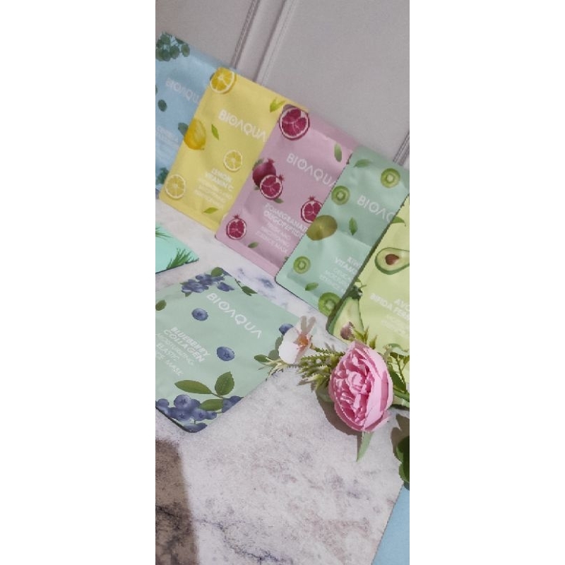 Bioaqua sheet mask | essence face mask | masker bioaqua