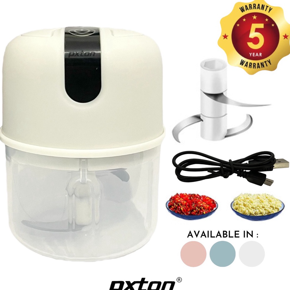 Stok terbatas PXTON  Portable Blender Gilingan Mini Bumbu dan Daging dengan USB  USB Mini Chopper Bl