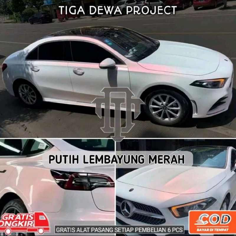Stiker Skotlet Warna Magic Candy Lebar 152 Cm Per Meter Bahan Vinyl Wrapping Mobil Motor