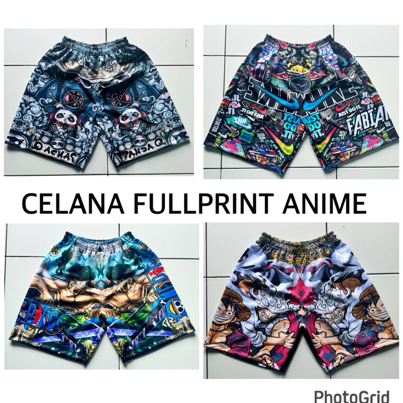 CELANA FULLPRINT ANIME