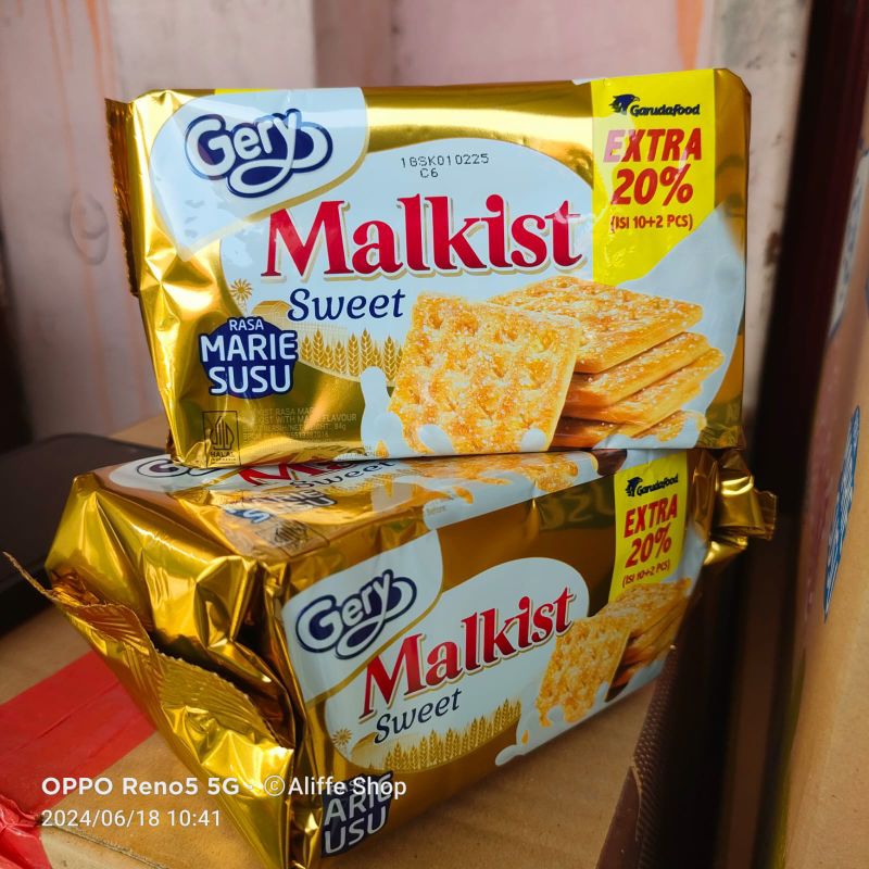 

gerry malkist sweet marie susu isi 10+2 pcs