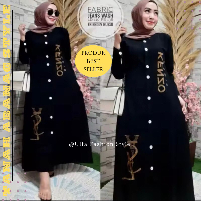 gamis jeans jumbo / gamis jeans / gamis / gamis lepis terbaru / gamis jeans terbaru / gamis jeans pr