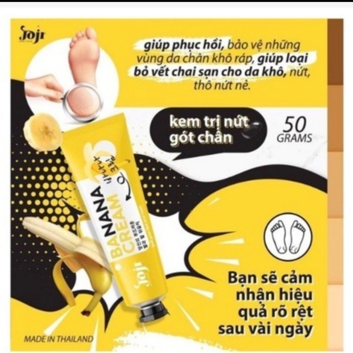 Joji secret young soft your feet & heels banana cream Thailand