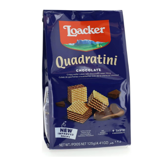 

Loacker Quadratini Chocolate 125g