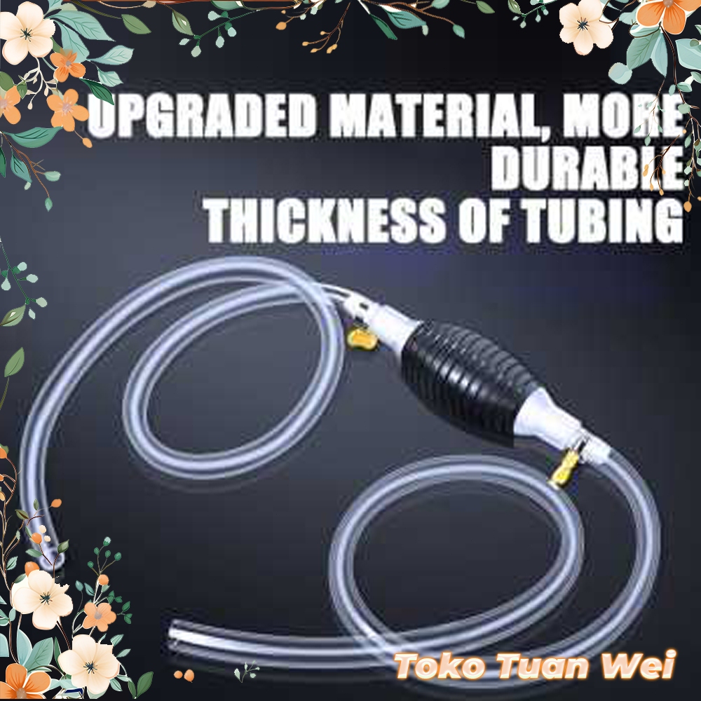 Transfer Pump Alat Pompa Tangan Penyedot Bensin Solar Cairan Aquarium penyedot bensin selang penyedo