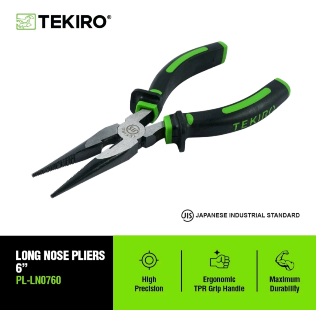 Tekiro Tang Lancip 6 inch Long Nose Pliers Gegep Lancip Catut Tekiro