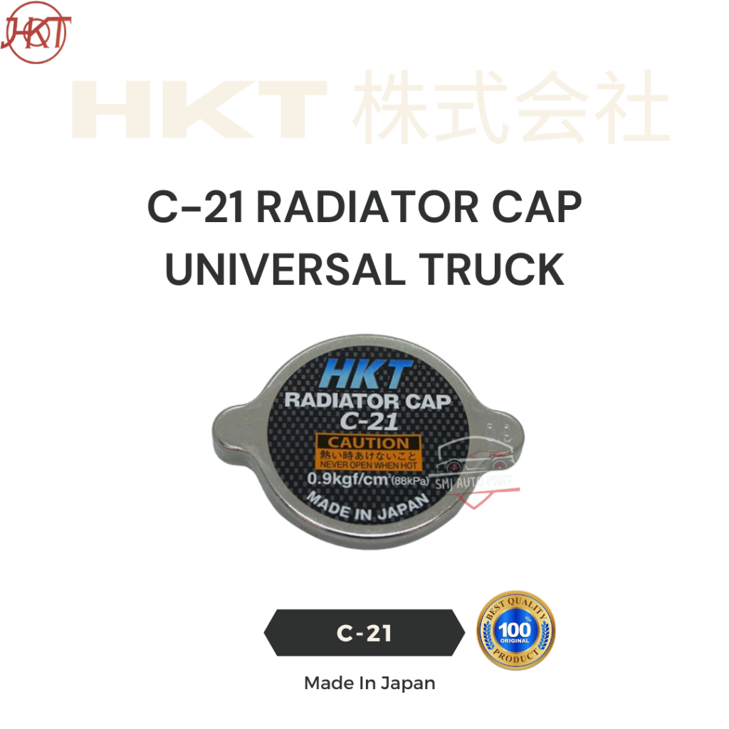 HKT - RADIATOR CAP UNIVERSAL TRUCK - C-21