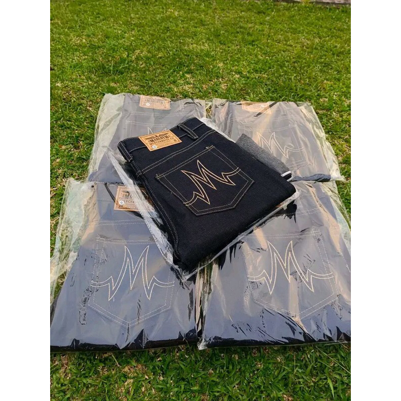 DENIM SELVEDGE 16OZ - CELANA DENIM SELVEDGE ACCENT