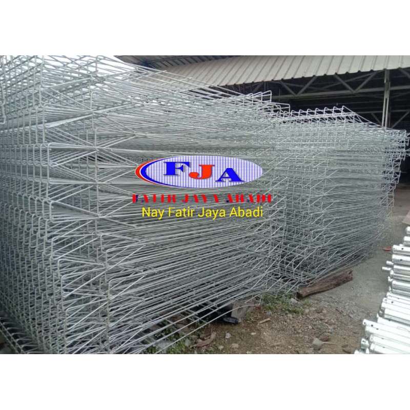 Pagar BRC T.190 x L.240 x Dia 7 mm Hot Dip Galvanized