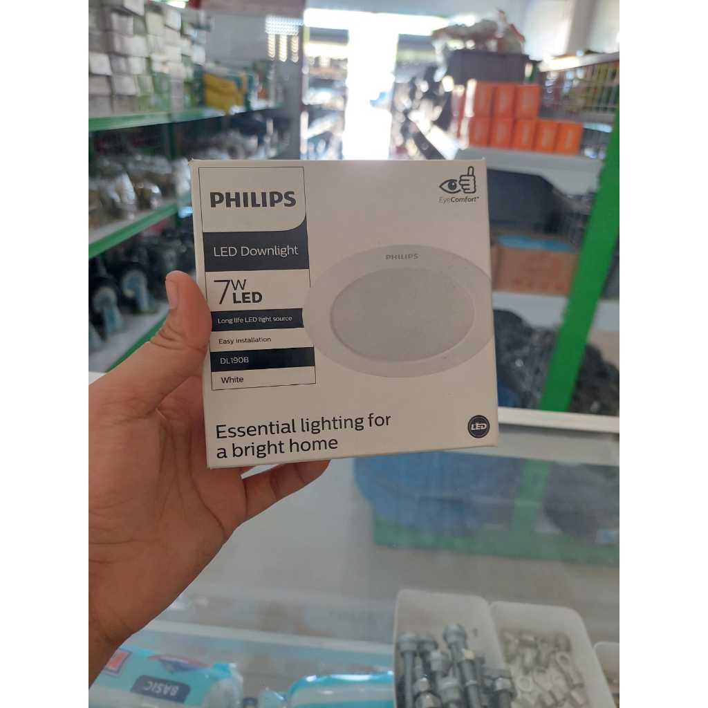 Philips LED Downlight/ Lampu Philips LED White/ Lampu Downlight Putih