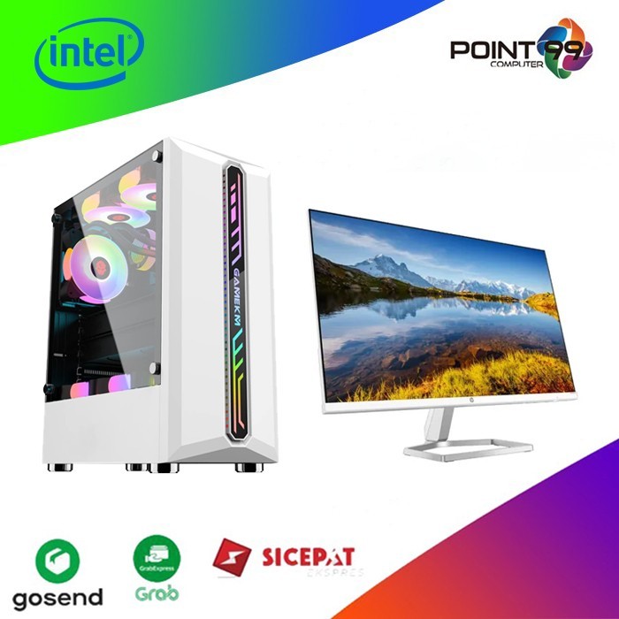 PC GAMING Core i7 GEN 10 | GTX 1650 | 16gb | Monitor 22 100Hz PC GAMING FULL SET LENGKAP