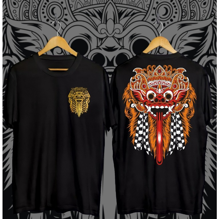 KMV / KAOS BARONG BALI CULTURE / BAJU KAOS DISTRO PREMIUM TERBARU TERMURAH / KAOS WAYANG / KAOS JAWA