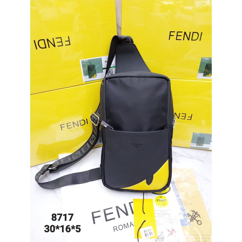 BODYBAG PRIA MEWAH TAS SELEMPANG PRIA IMPORT FENDI1123