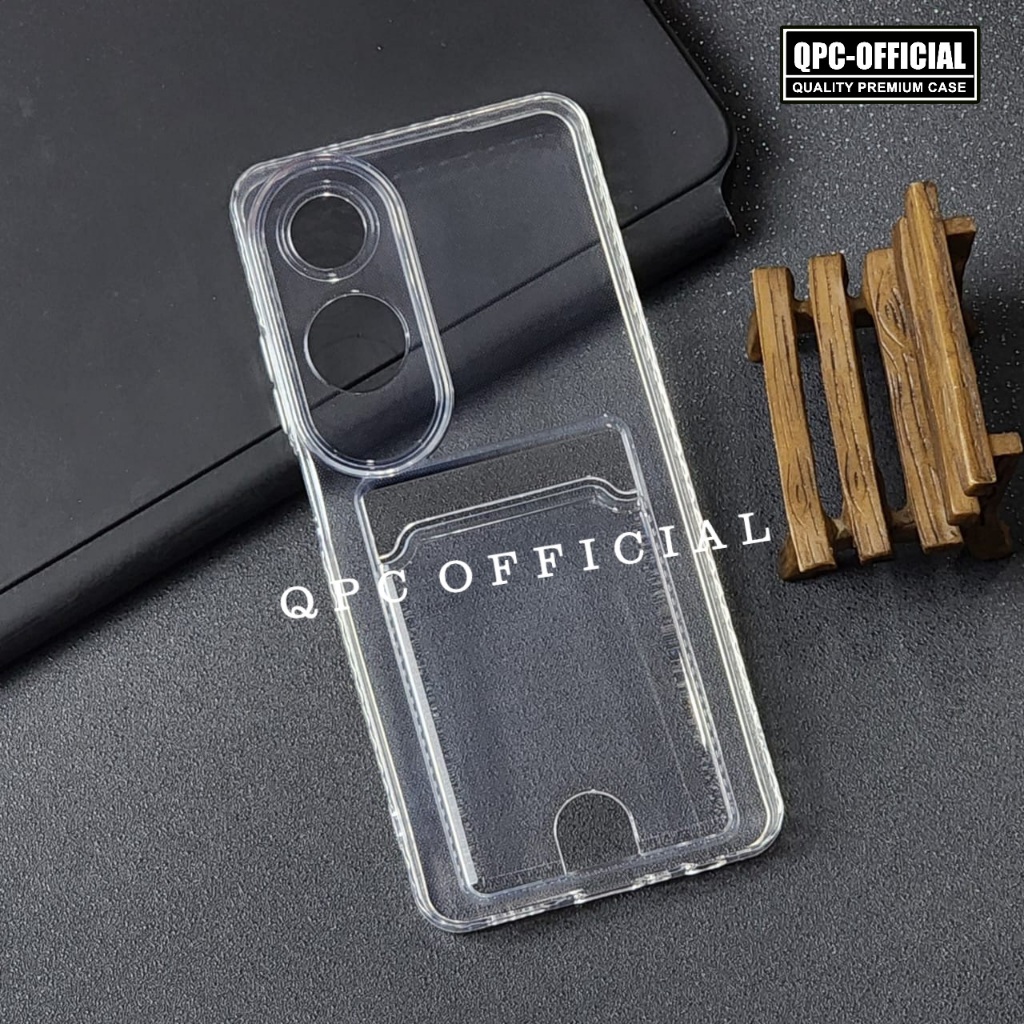 Oppo A60 Card Case Bening Slot Kartu Case Oppo A60