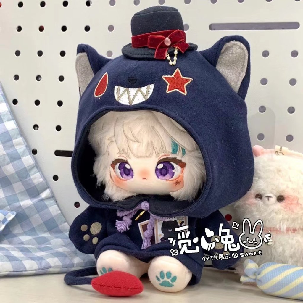 [READY STOCK] baju doll genshin impact baju lyney boneka baju doll untuk 20cm baju hoodie lyney