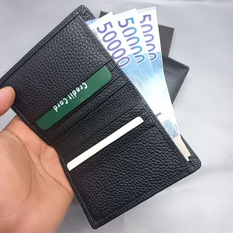 Dompet kartu ATM Mini Dompet kartu Mini 8x11cm Dompet kartu Kulit Asli