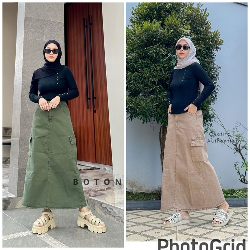 BOTON |  Rok Cargo / Rok Cargo Jeans | Rok Cargo Original 100%