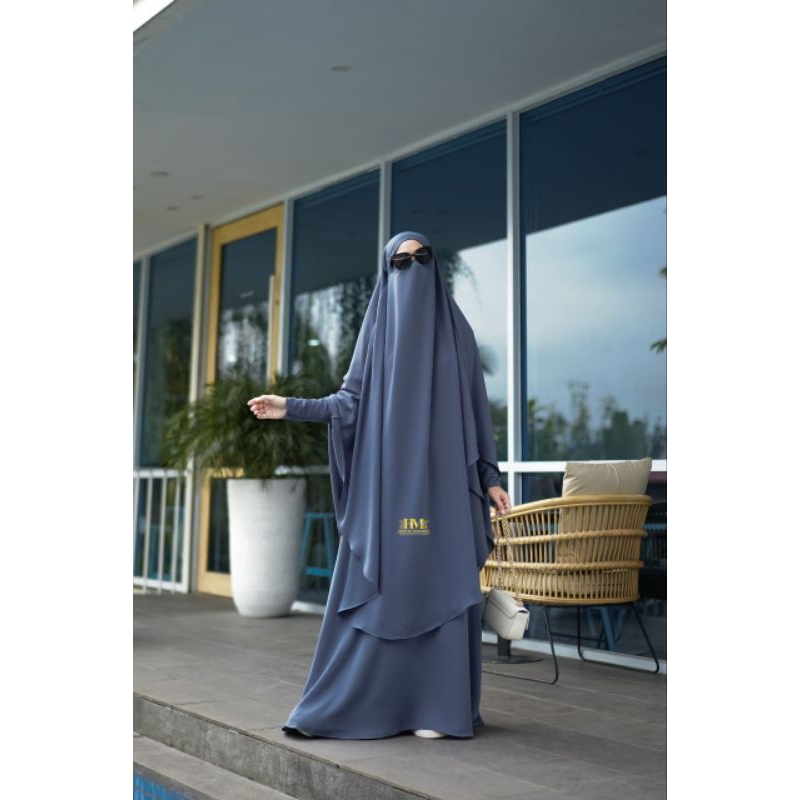 SAVINA SERIES GAMIS SET SYAR'I BY HANIFAH MUSLIMAH