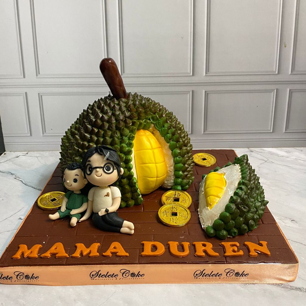 

Kue Ulang Tahun/Birthday Cake/Kue Ultah Costum/Kue Tema Duren