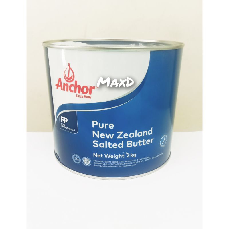 

ANCHOR SALTED BUTTER 2kg 1Pcs
