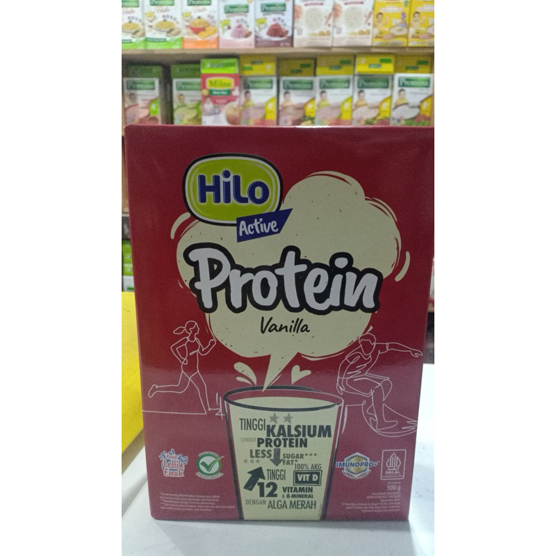 

Hilo Active Protein 500 gram vanilla