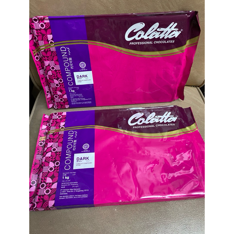 

dark chocolate compound colatta 1kg