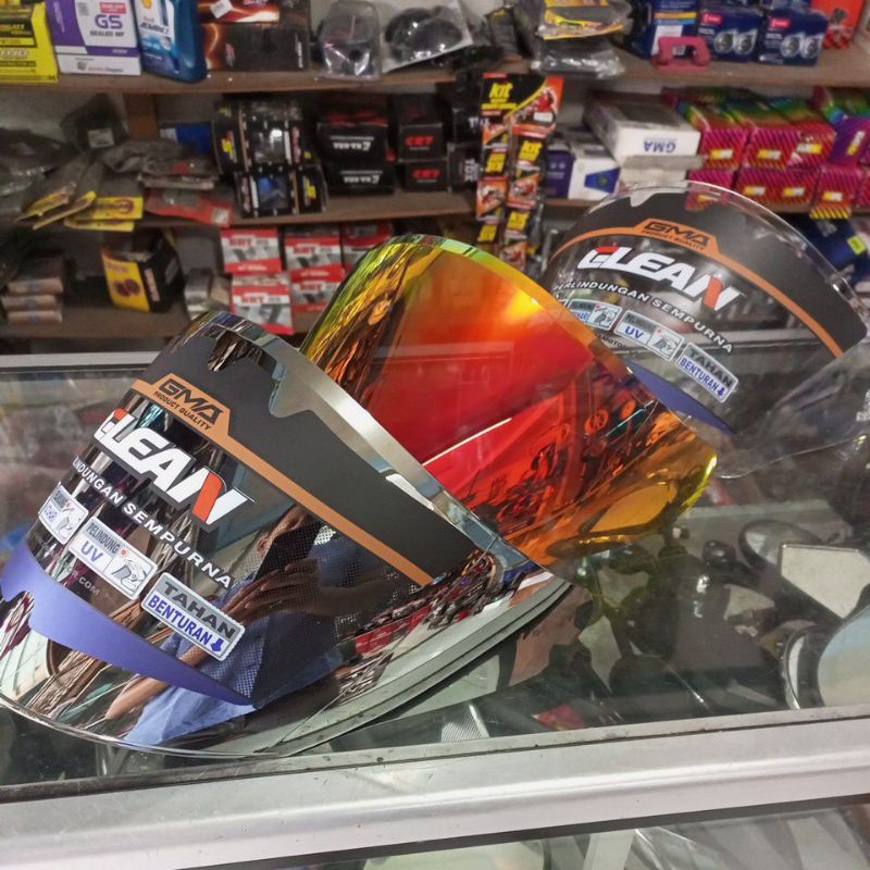 Kaca Venom Flat Datar untuk helm KYT ( DJ MARU , GALAXY , Js Armor ) INK ( CENTRO , METRO , CENTRO K
