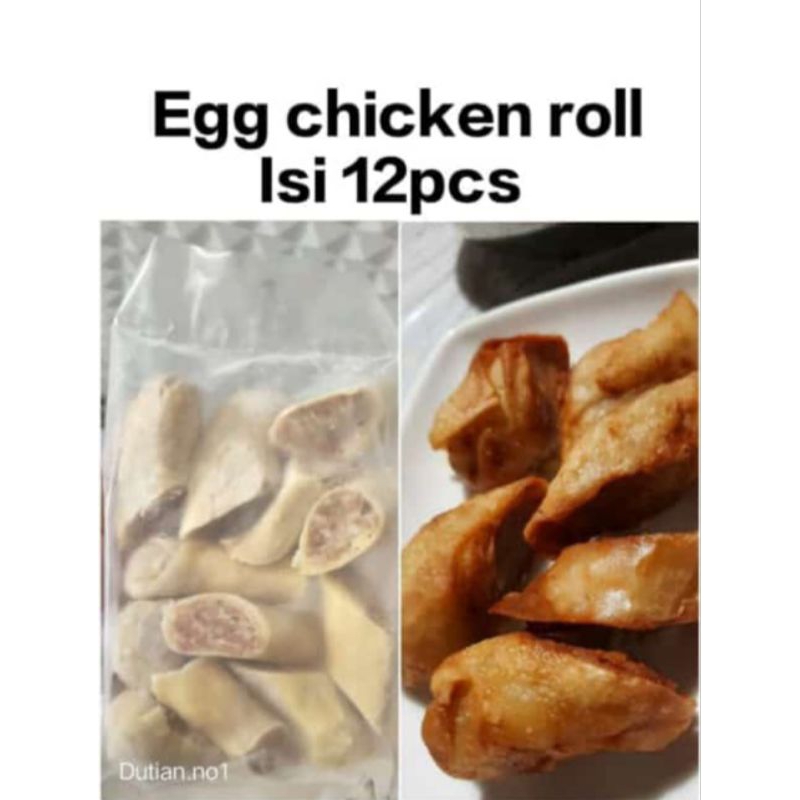 

Egg chiken roll homemade Quality premium isi 12 Dijamin halal