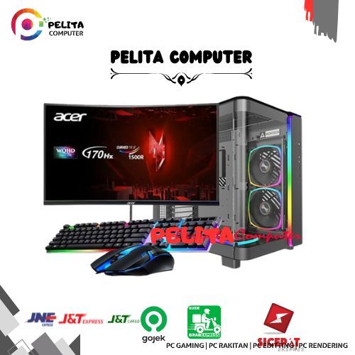 PC GAMING FullSet PC Rakitan Intel Core i9 12900K I Design-Rendering-Gaming