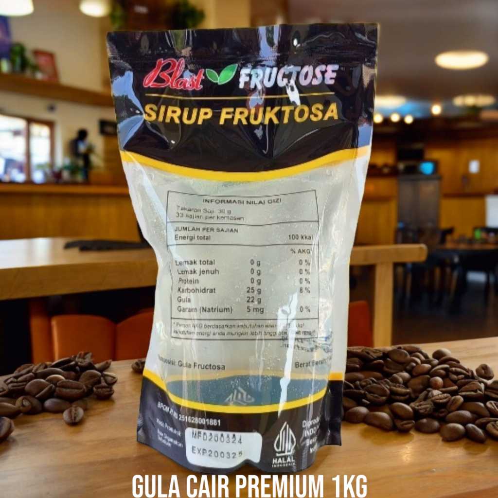 

Gula Cair Premium (Premium Fructose) 1kg