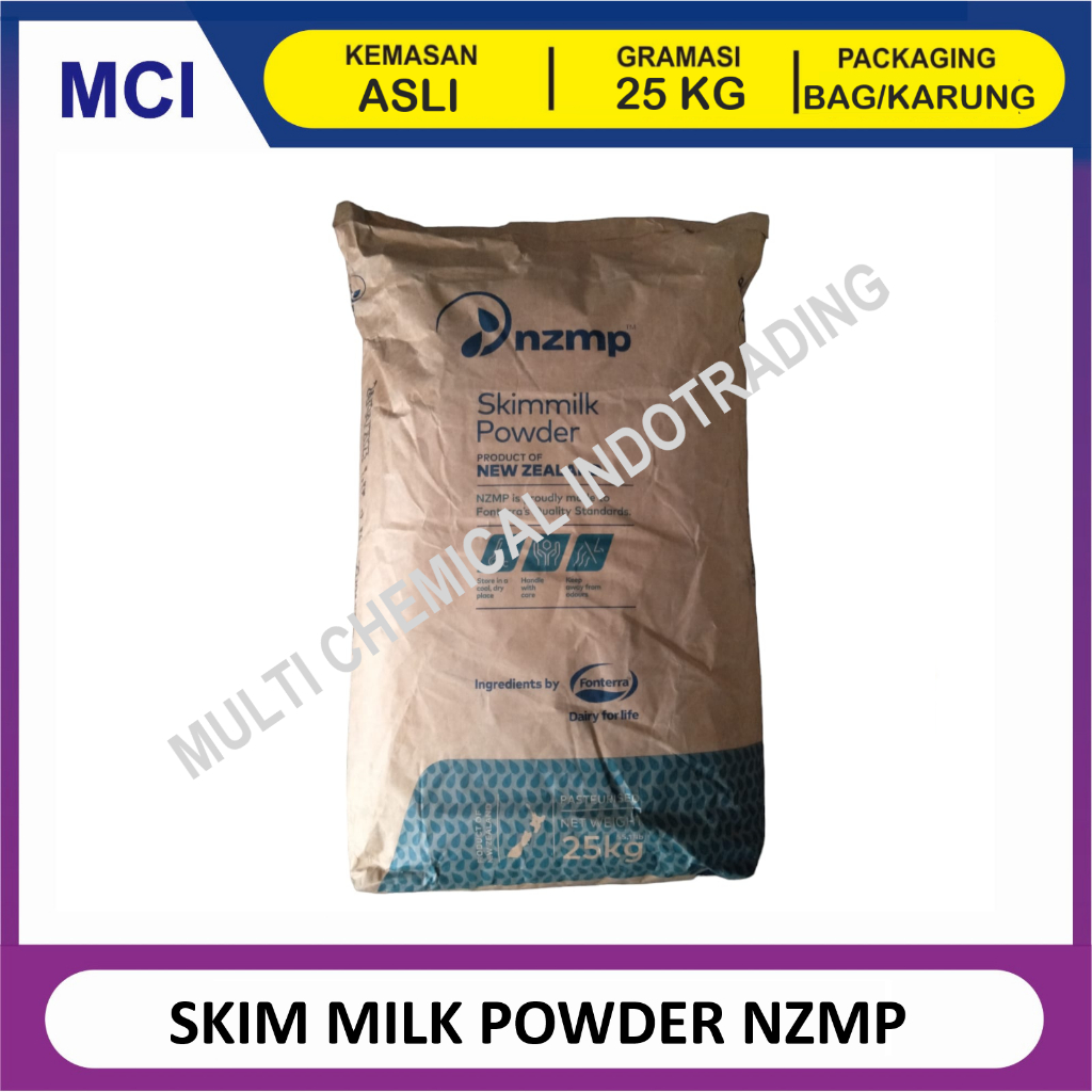 

(KHUSUS GOSEND/INSTANT) PURE SKIM MILK ex. NEW ZEALAND. SUSU SKIM BUBUK - 1 BAG 25 KG
