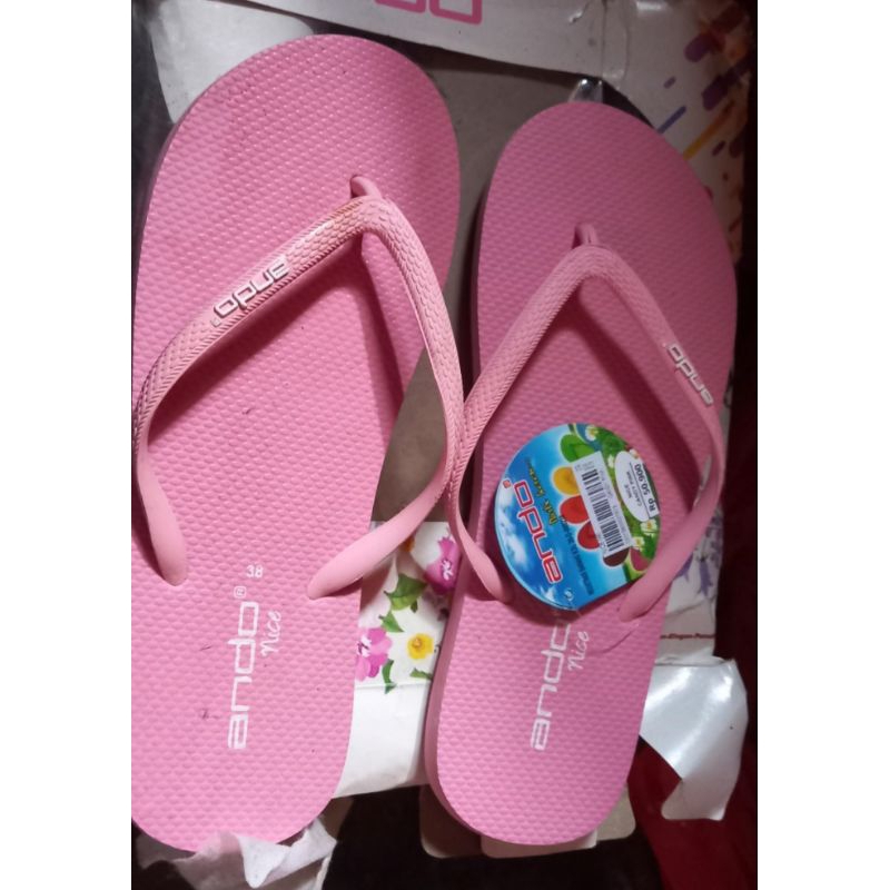 promo sendal ando size 38