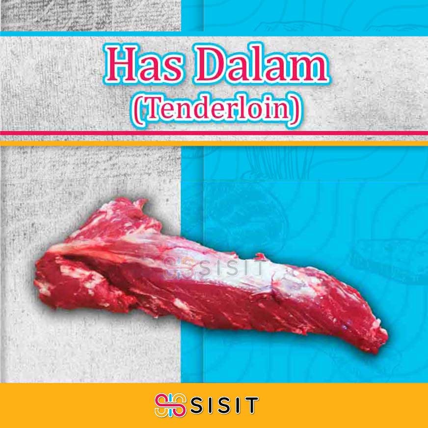 

(Frozen) Daging Sapi Lokal Has Dalam / Tenderloin
