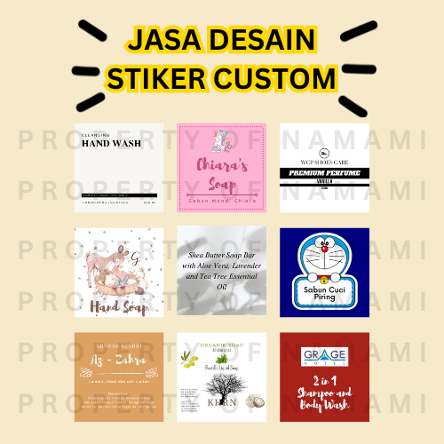 Jasa Custom Desain Stiker