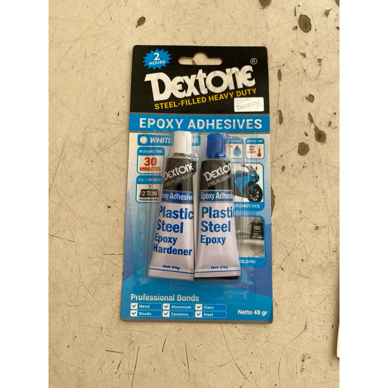 Lem besi dextone 2 jam