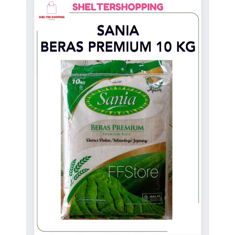 

(INSTANT) BERAS SANIA Kemasan 10 KG