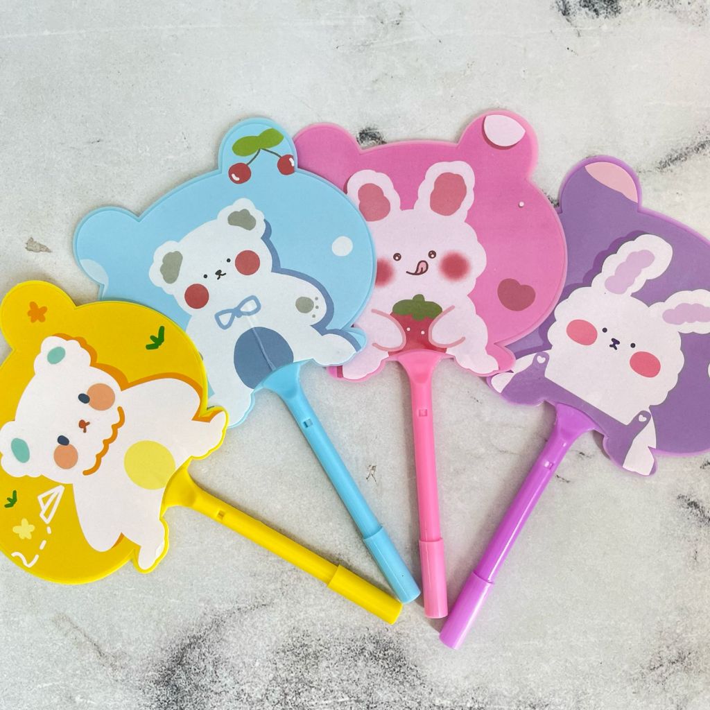 

PEN GEL KIPAS kelinci beruang game pena lucu tinta hitam bisa COD pen imutu keren pulpen unik atk kebutuhan anak sekolah termurah import