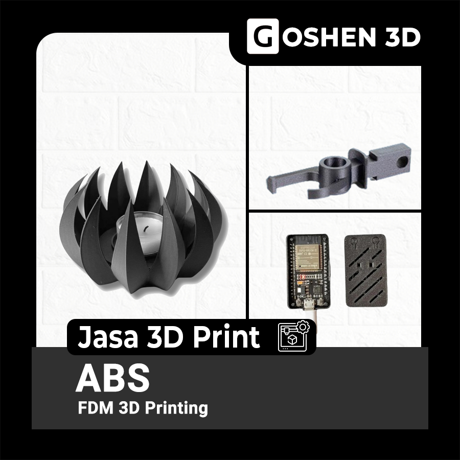 Jasa Cetak 3D Print - Material ABS
