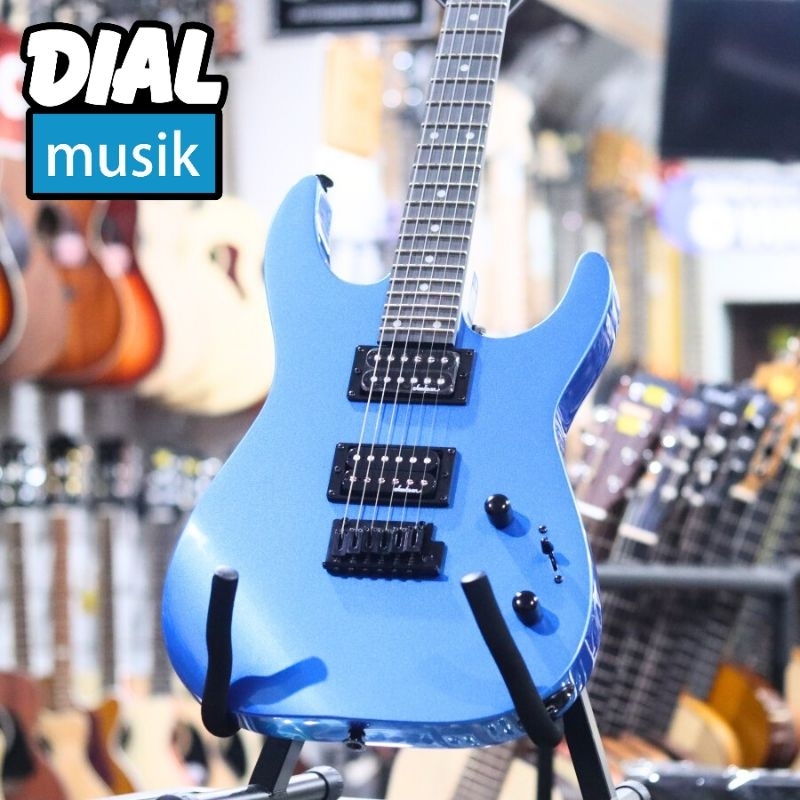 Jackson JS Series Dinky JS12 Amaranth FB - JS-12 / JS 12 / Metallic Blue