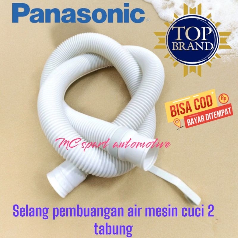 SELANG PEMBUANGAN AIR MESIN CUCI PANASONIC 2Tabung |sparepart mesin cuci
