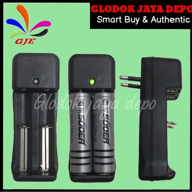 CHARGER BATERAI NICD POLICE 2SLOT PANJANG