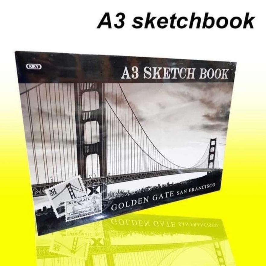 

KODE I44K SKETCH BOOK KIKY BUKU GAMBAR SKETSA A3 ISI 5 LEMBAR