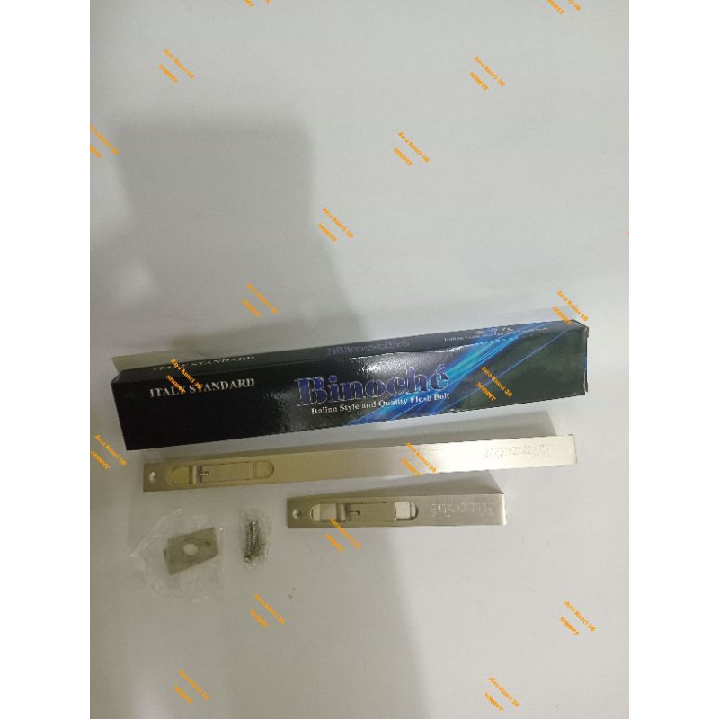 Grendel Tanam Binoche 6 + 12 / Slot Pintu Kayu / Flush Bolt Stantiss
