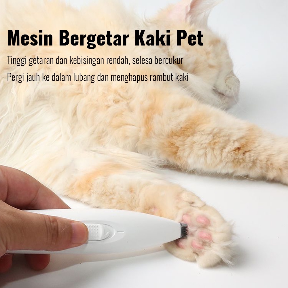 READY Alat cukur Listrik Kaki Anjing dan Kucing Peliharaan / Alat Cukur Kucing dan Anjing / Alat