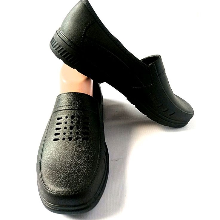 sepatu karet ATT sepatu kerja karet sepatu kerja cowok sepatu kerja hitam  sepatu karet murah