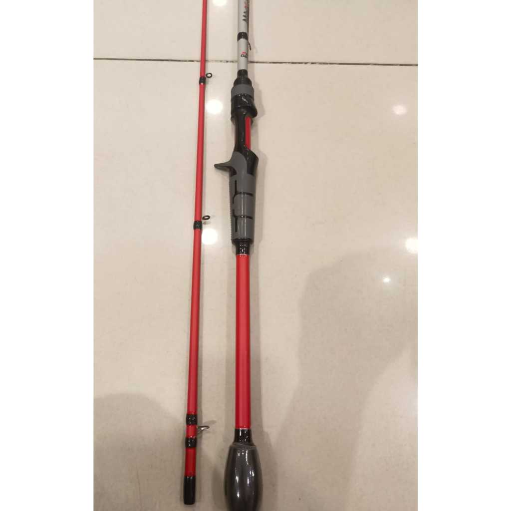 Abu Garcia Joran Baitcasting Max X 198CM - 210CM Sambung 2 Carbon Full Fuji Untuk Casting