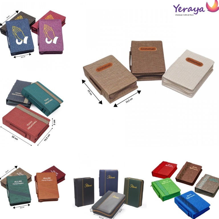 

KODE F13T Sampul Alkitab Sampul Kidung Jemaat Besar Cover Tas Buku Alkitab Sampul Kitab Suci