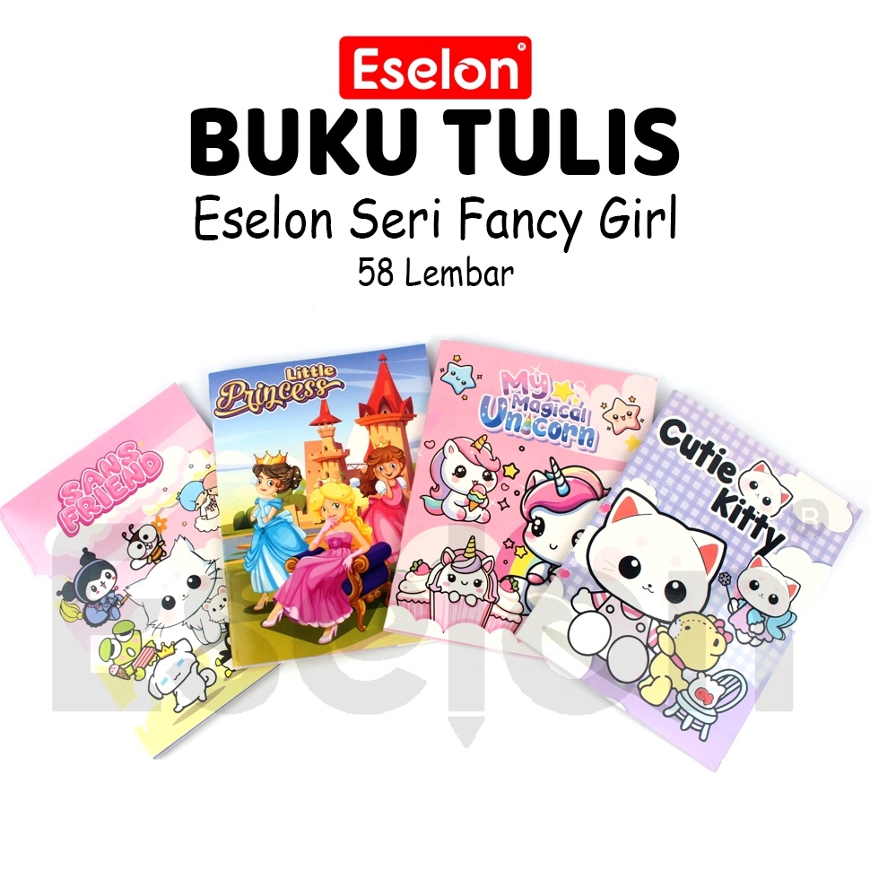 

KODE B46B 1pcs Buku Tulis Garis Eselon 58lembar 1Pak Buku Tulis Eselon 58LBR