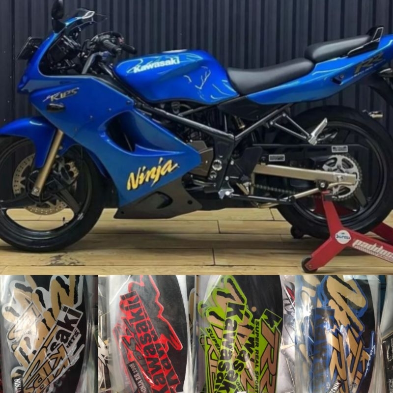 Bisa COD Striping Ori ninja rr 2008 stiker Kawasaki ninja rr old/ninja rr lama full body
